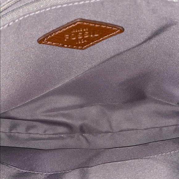 Fossil Felicity shoulder crossbody in soft black leather and adjustable strap - Picture 8 of 8